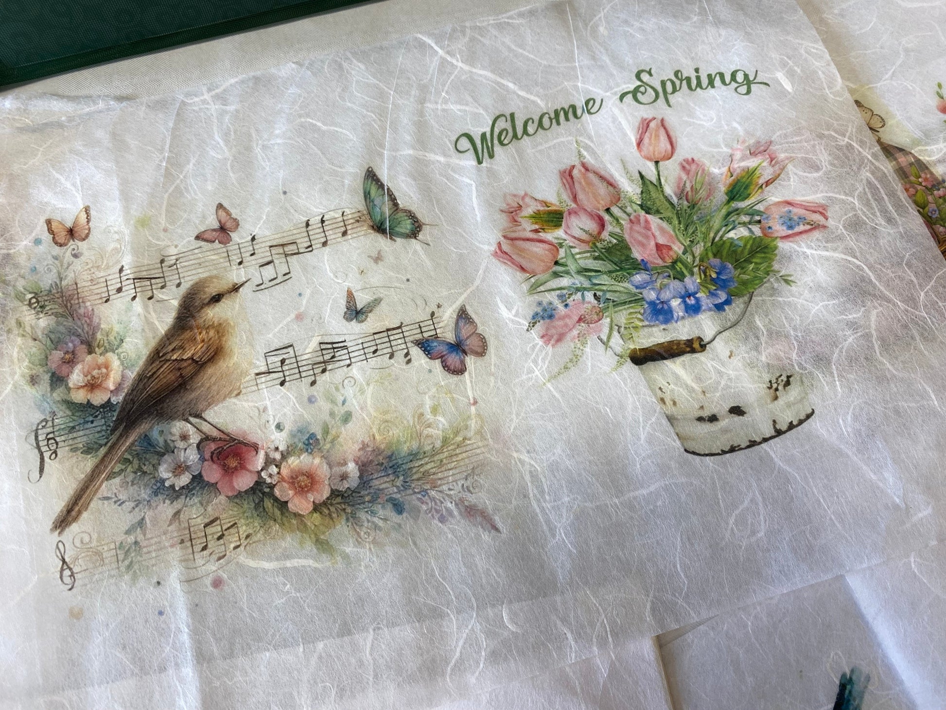 Carta di riso formato A4 Spring
