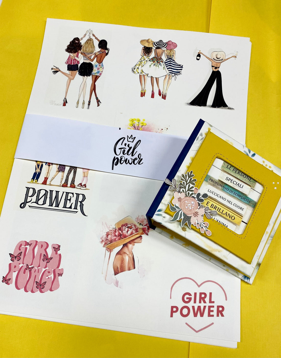 Mini Album con il set "GIRL Power"