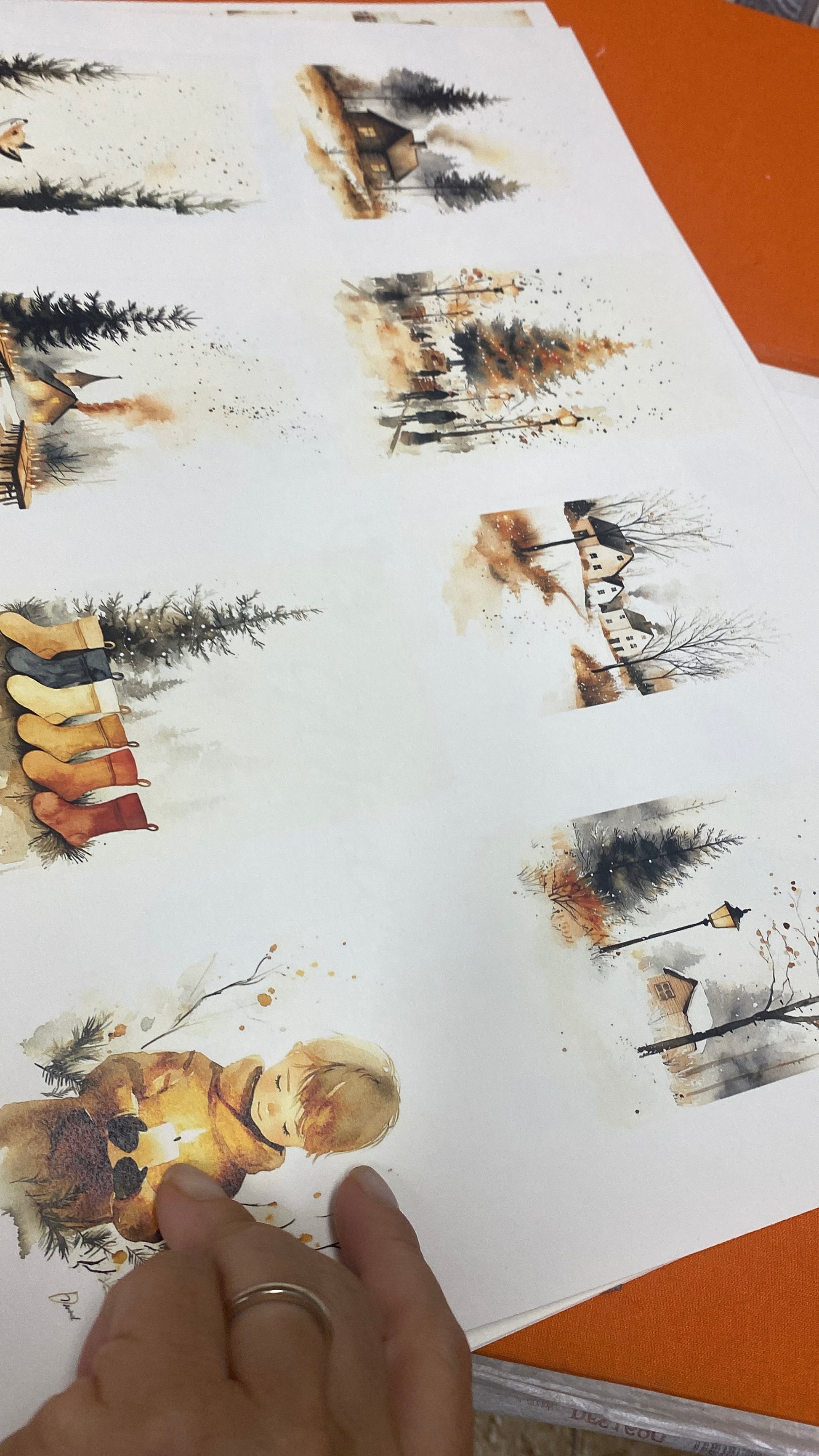 Set carte “Natale soft”