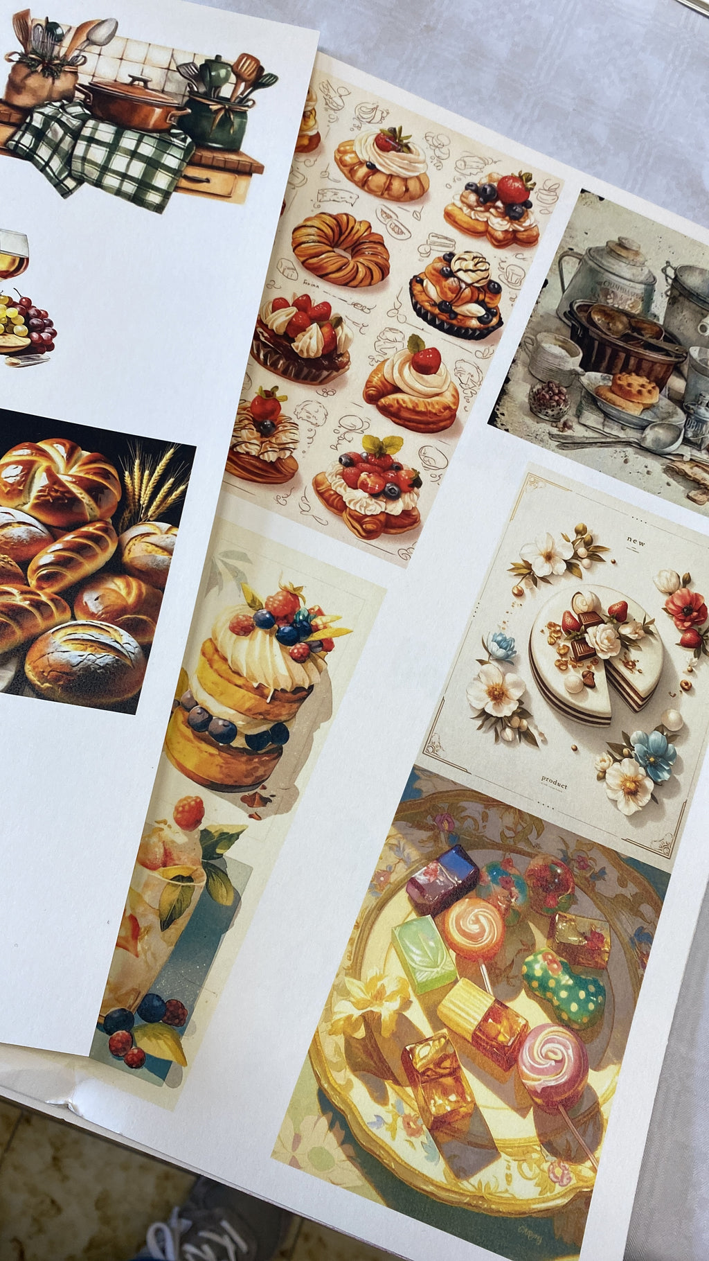 Set carte scrapbooking “lo chef ha sempre ragione”