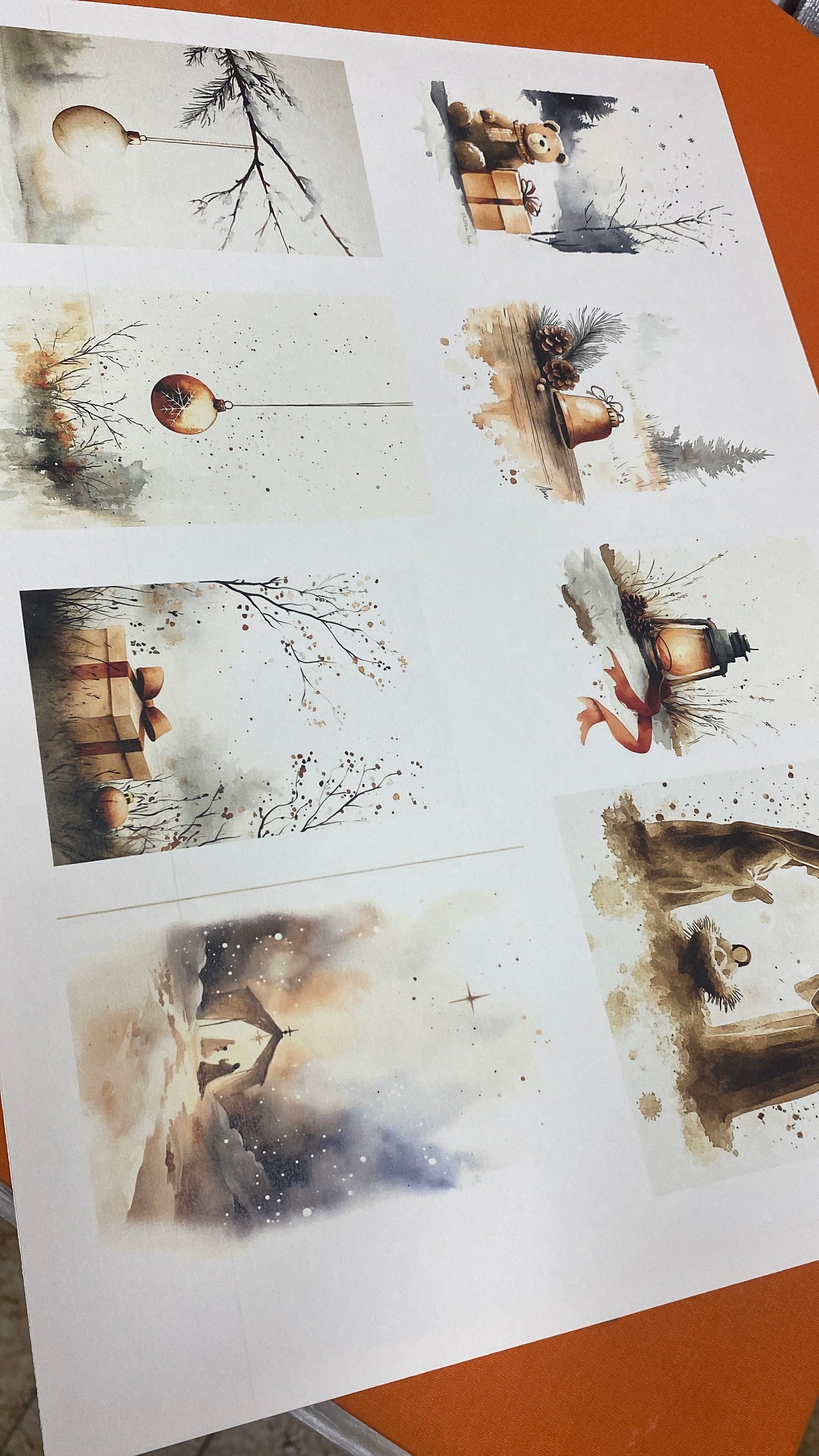 Set carte “Natale soft”