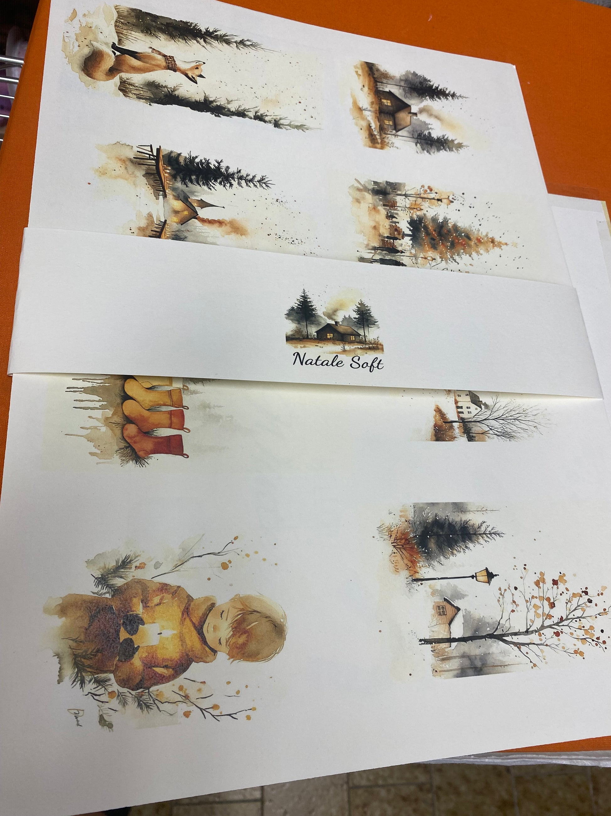 Set carte “Natale soft”