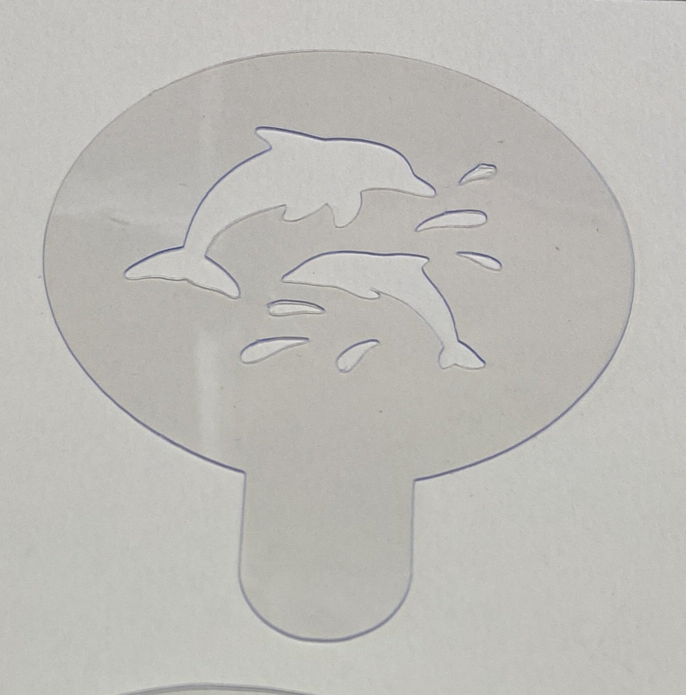 Mini Stencil delfini