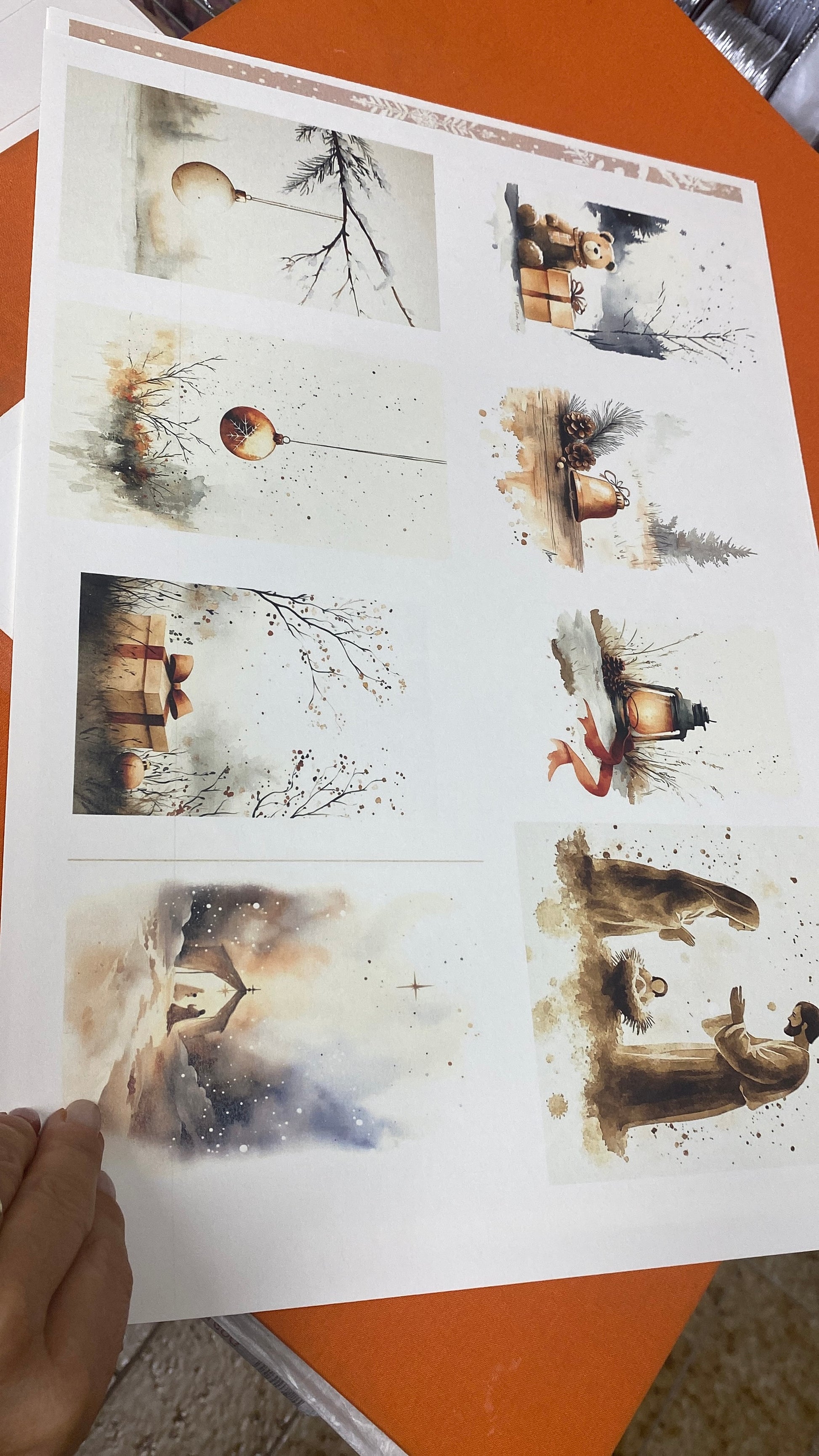 Set carte “Natale soft”