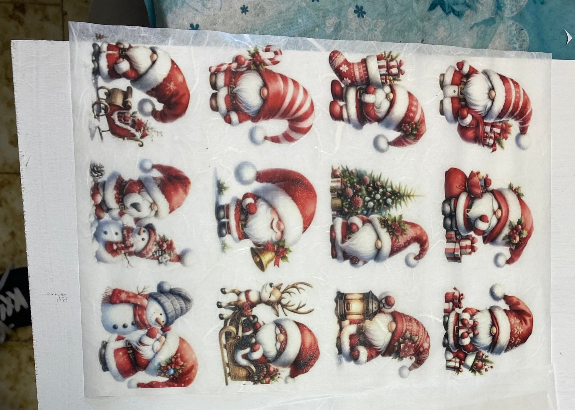 Carta di riso formato A4 babbini