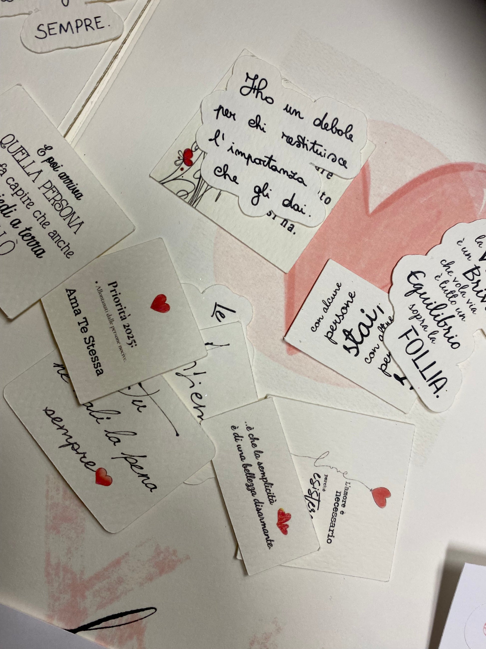 Prefustellati set "Love"