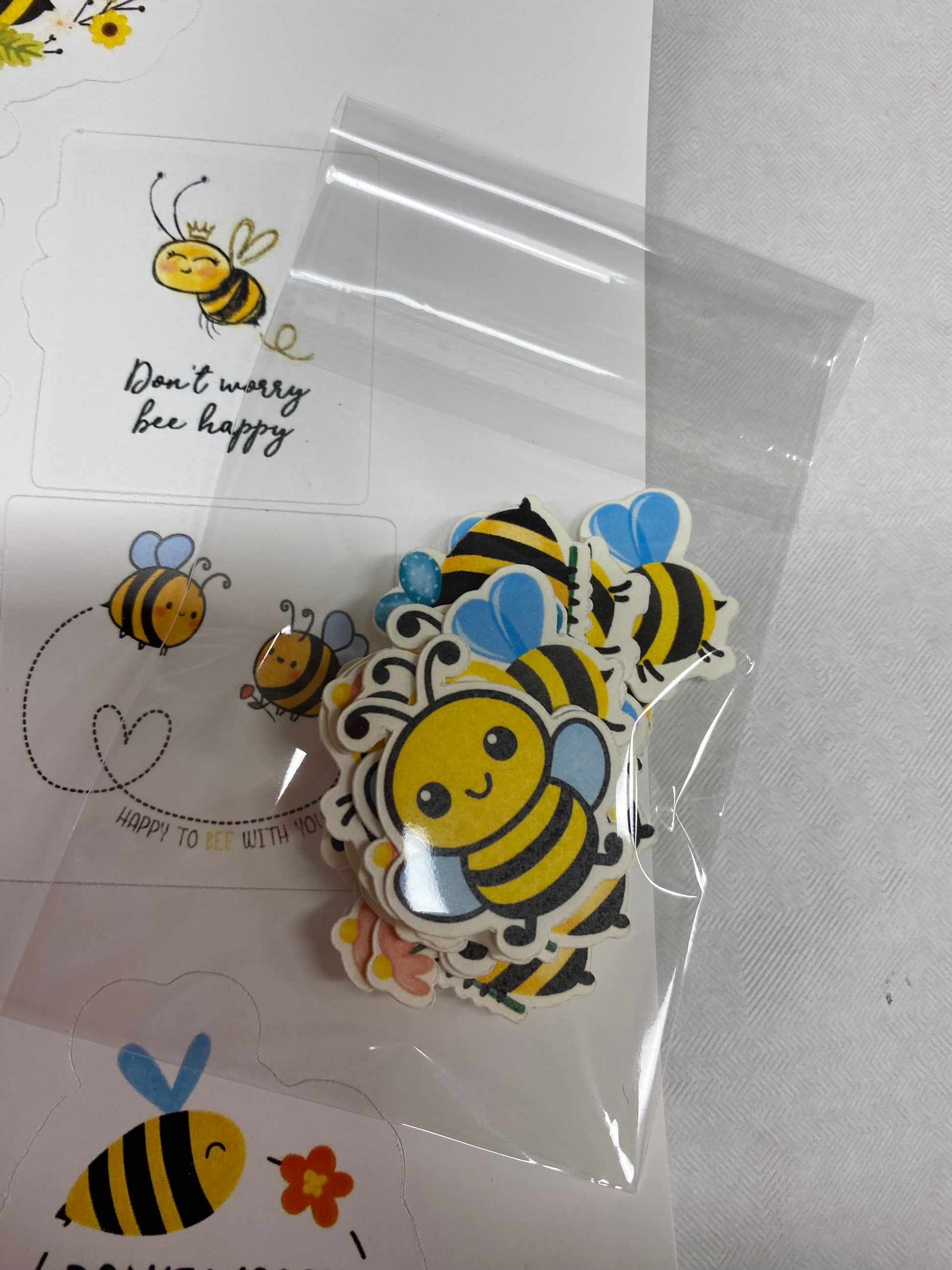 Prefustellati set "Bee Happy!"